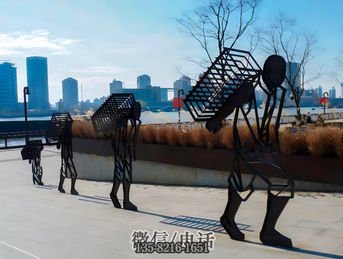 不銹鋼人物雕塑