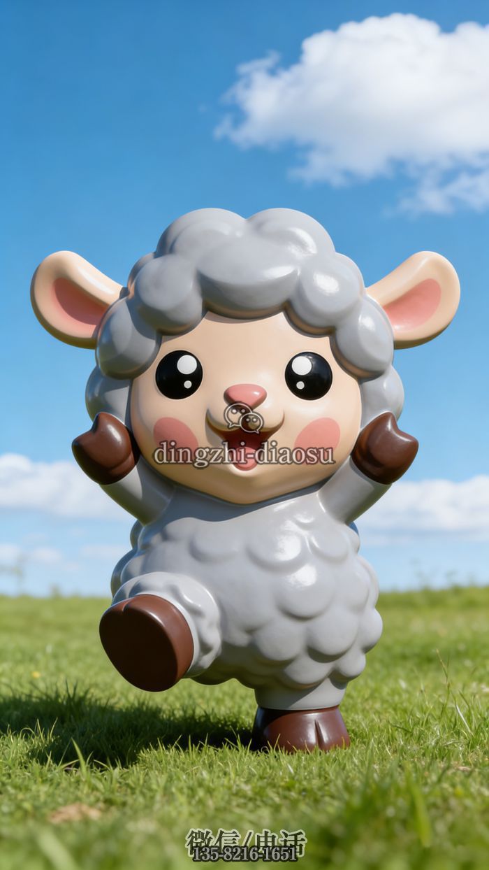 小羊雕塑
