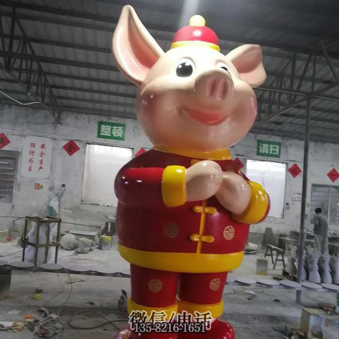 動物雕塑實(shí)拍圖
