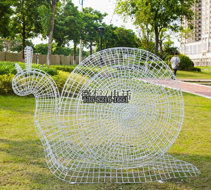 動物雕塑實拍圖