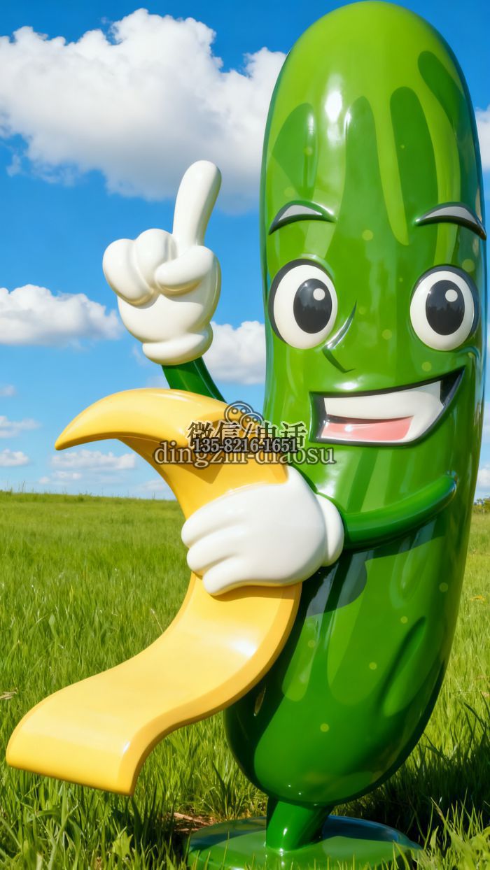 黃瓜雕塑
