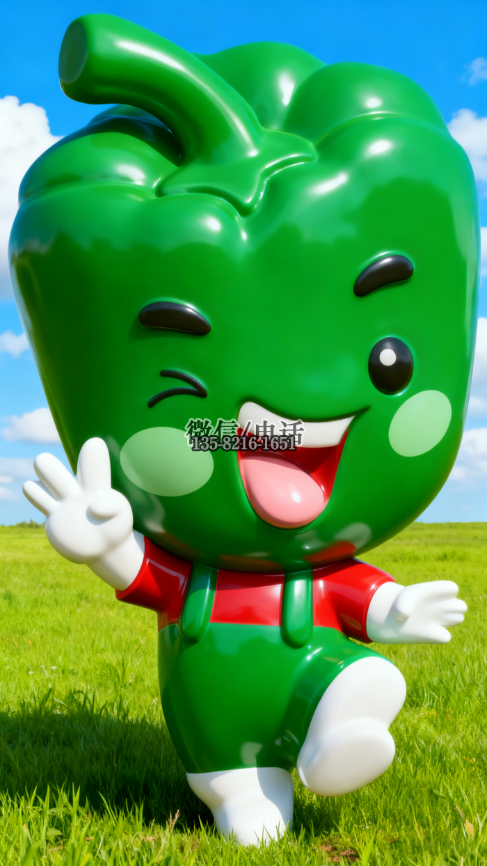 玻璃鋼青椒雕塑