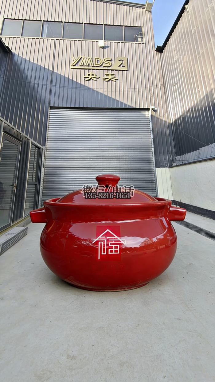 砂鍋雕塑實(shí)拍圖