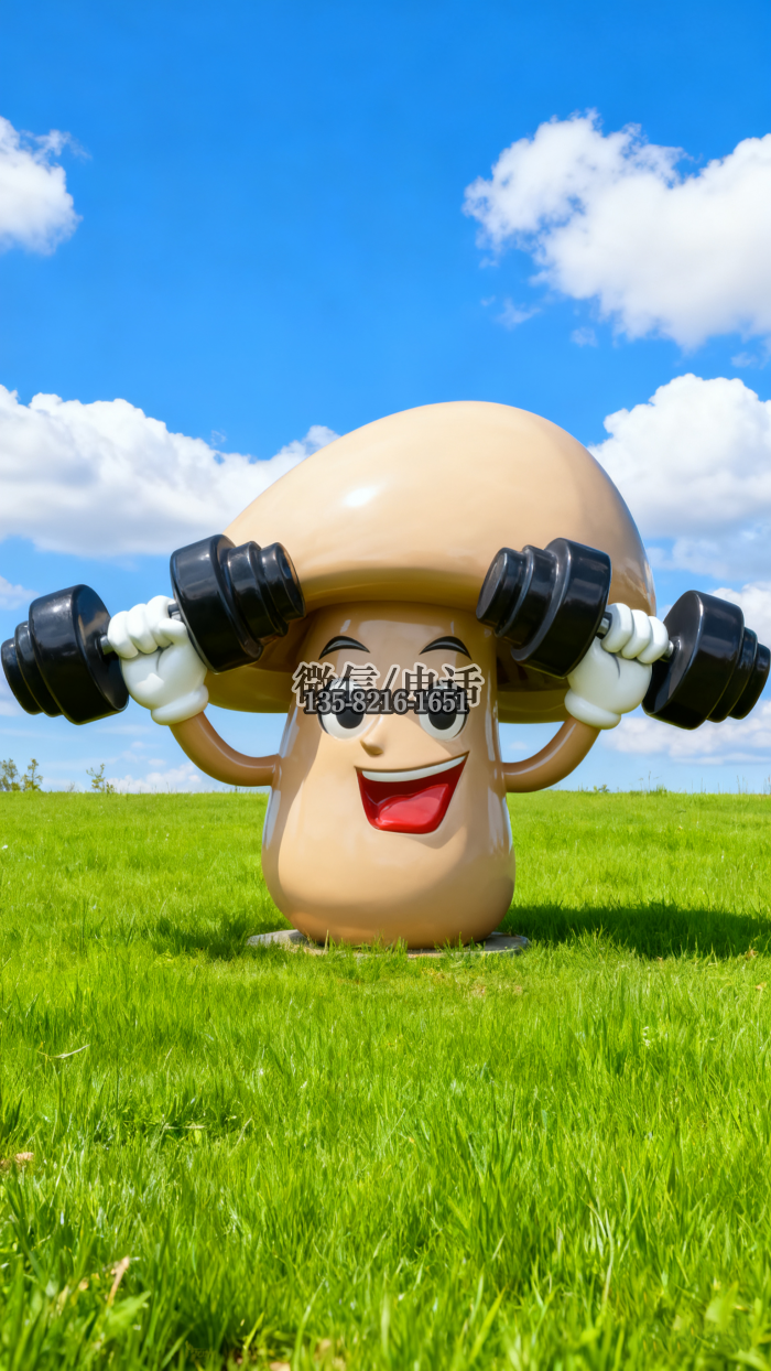 玻璃鋼香菇雕塑