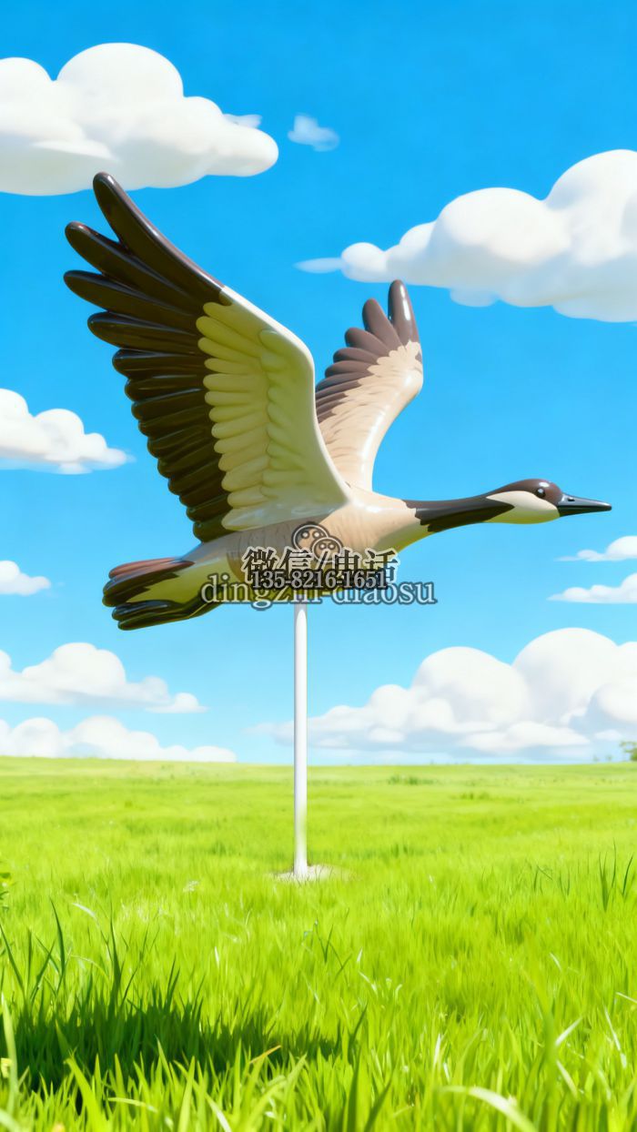 大雁雕塑