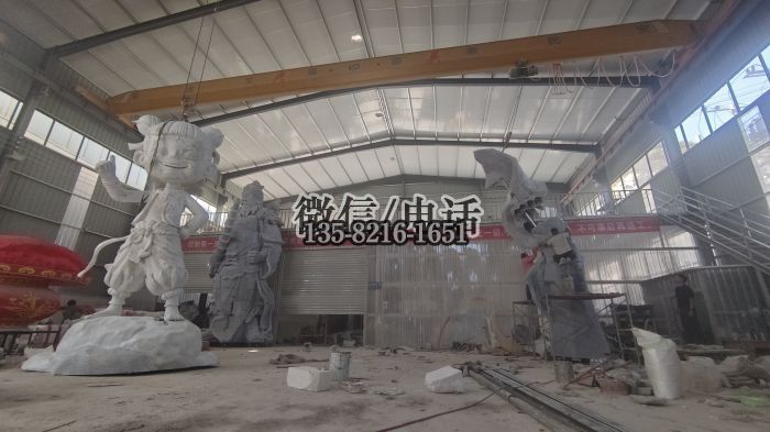 廠房車間雕塑實拍圖