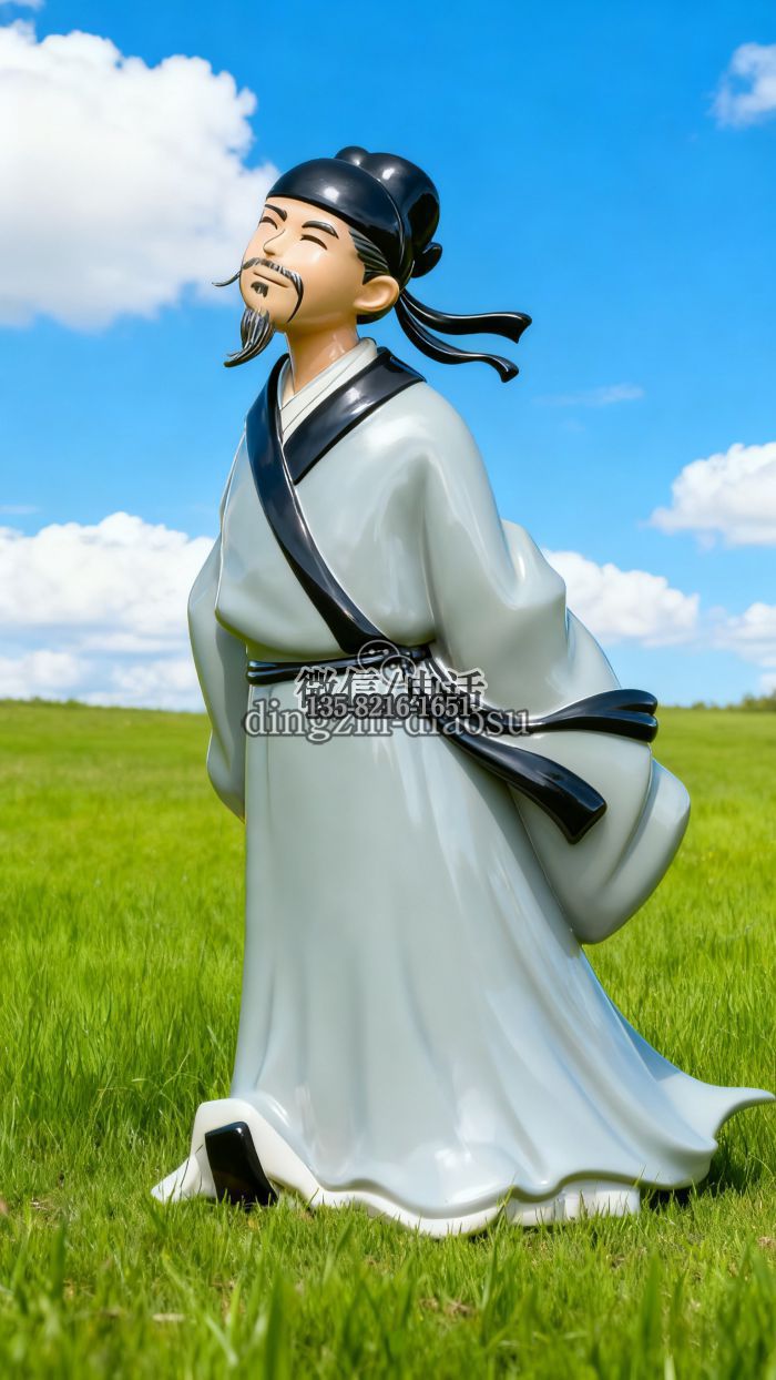 杜甫雕塑