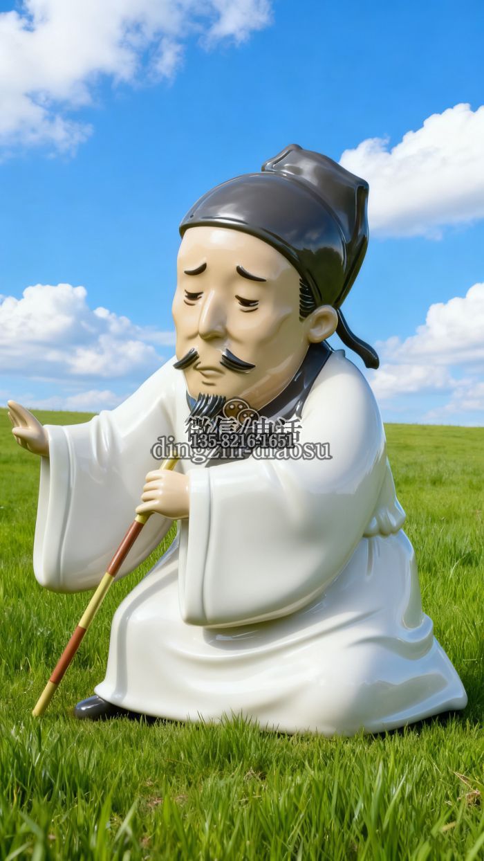 杜甫雕塑