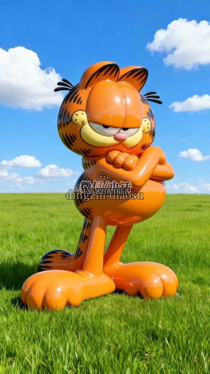 加菲貓雕塑 加菲貓雕塑