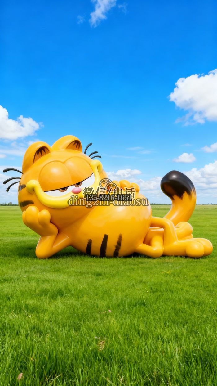 加菲貓雕塑
