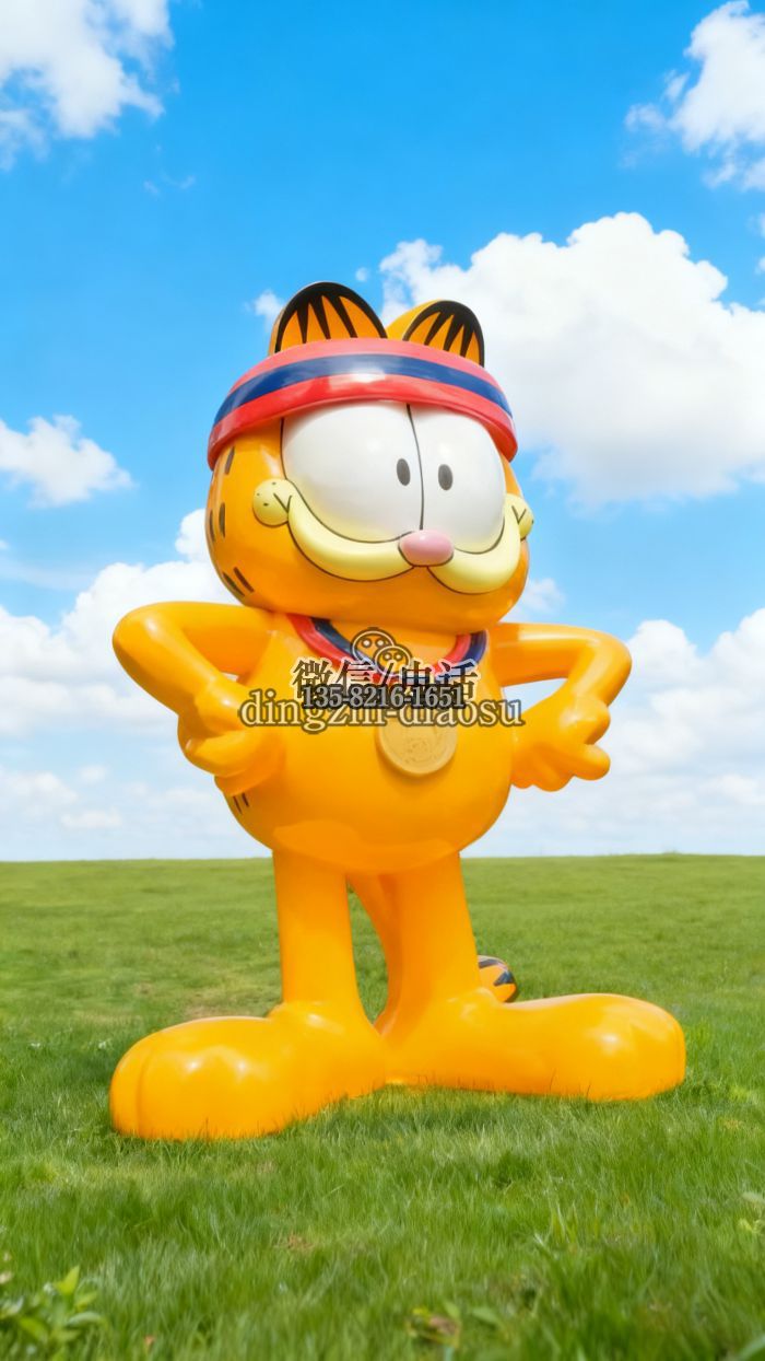 加菲貓雕塑